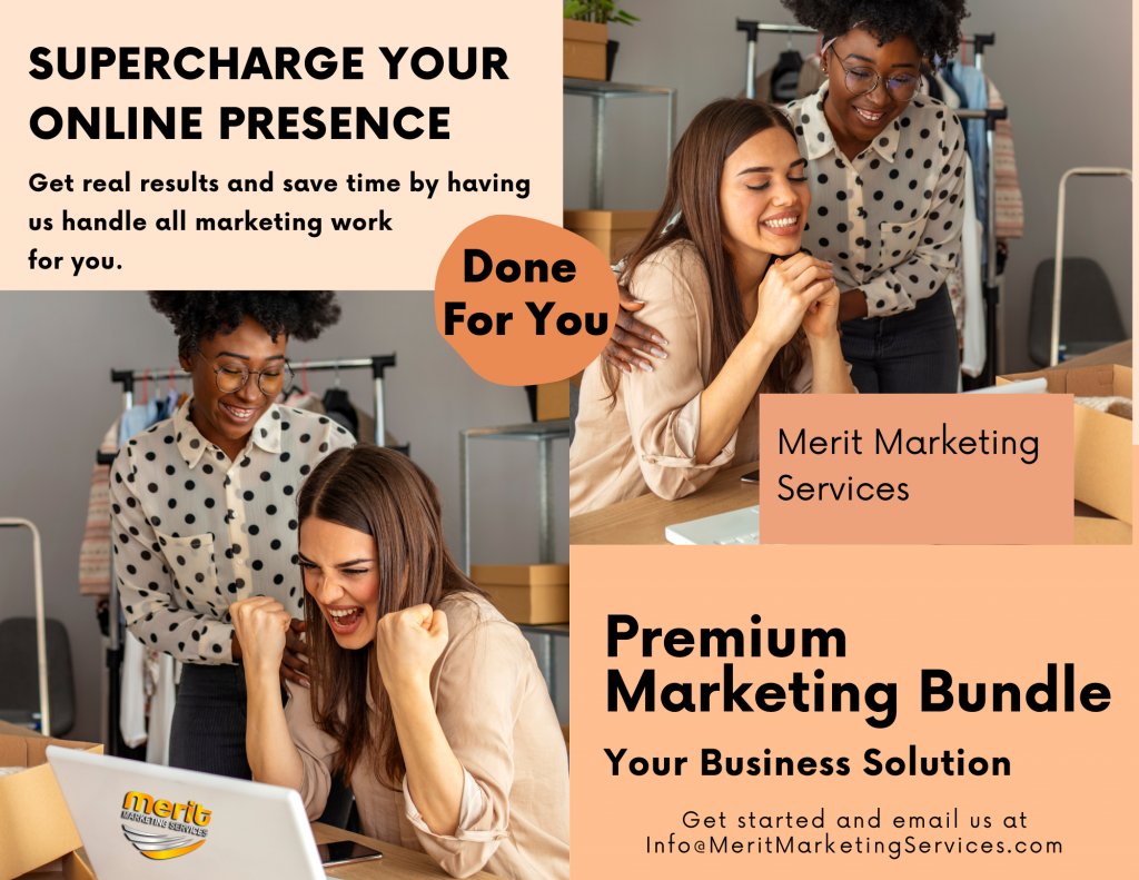 Generating Website Leads with a team of marketing experts with our Premium Marketing Bundle